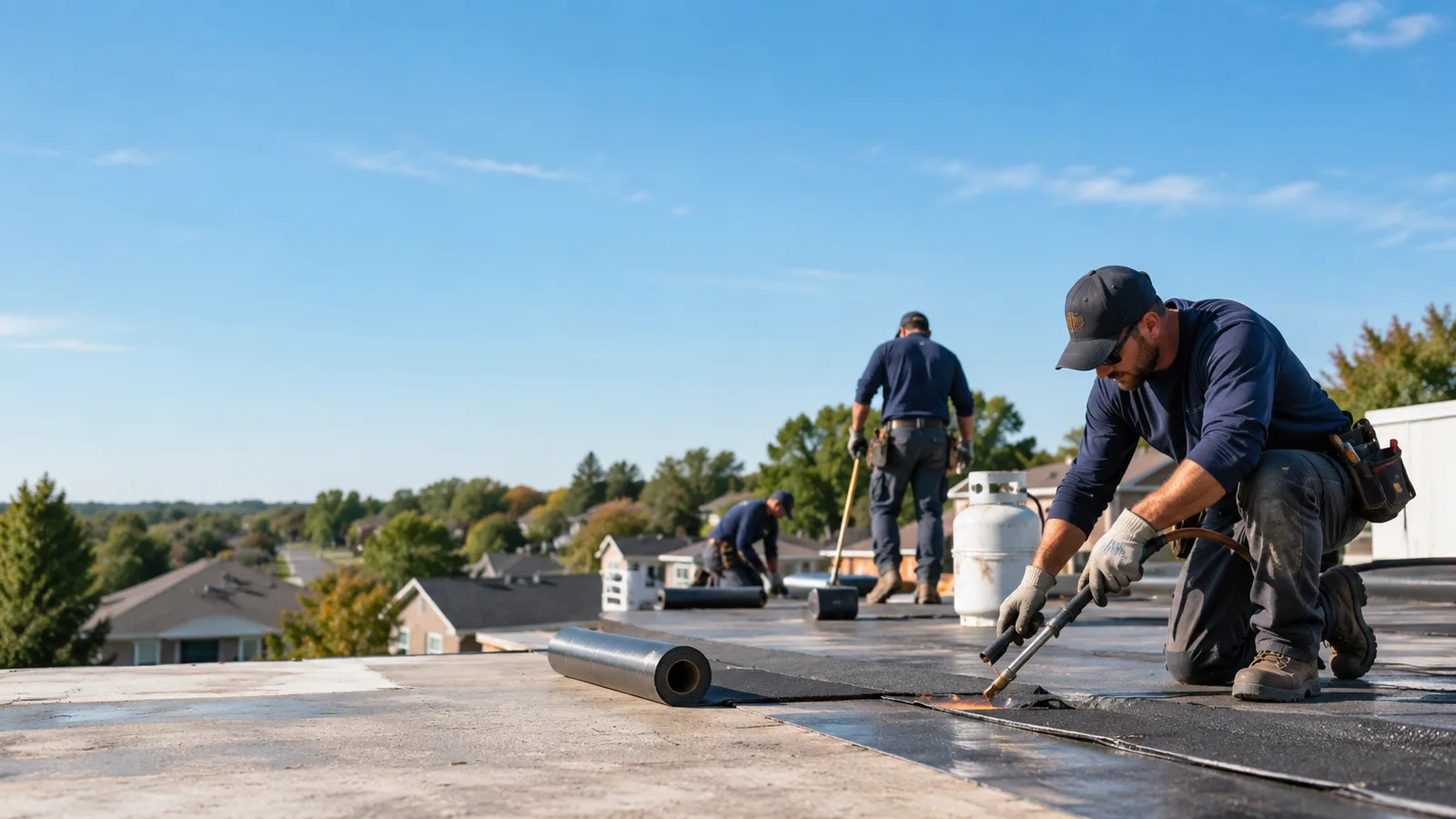 Flat Roof Leak Repair providers in Millfield, OH